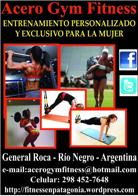 Gimnasio Acero Gym (Chris EP) **General Roca – Río Negro**